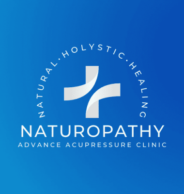 Naturopathy - advance acupressure clinic in Goa Blue logo