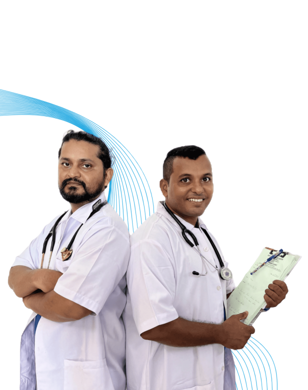 Dr. abhimanyu and Dr. Shamshuddin of naturopathy clinic